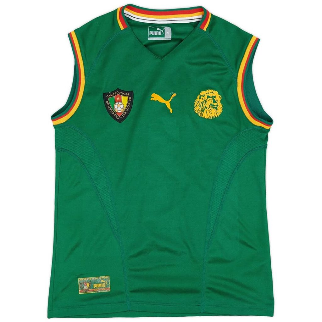 Retro Cameroon Home Jersey 2002 - Cancha Kits