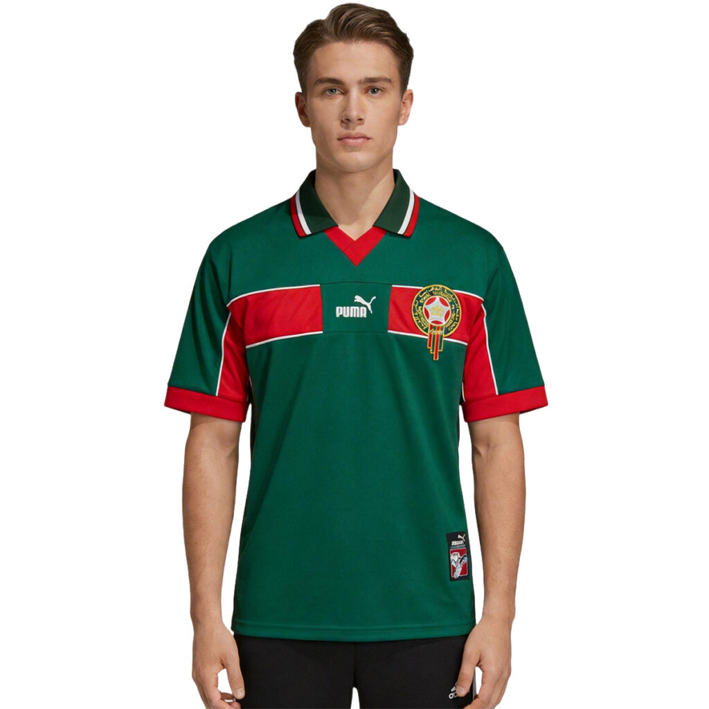 Retro Morocco Home Jersey World Cup 1998 - Cancha Kits