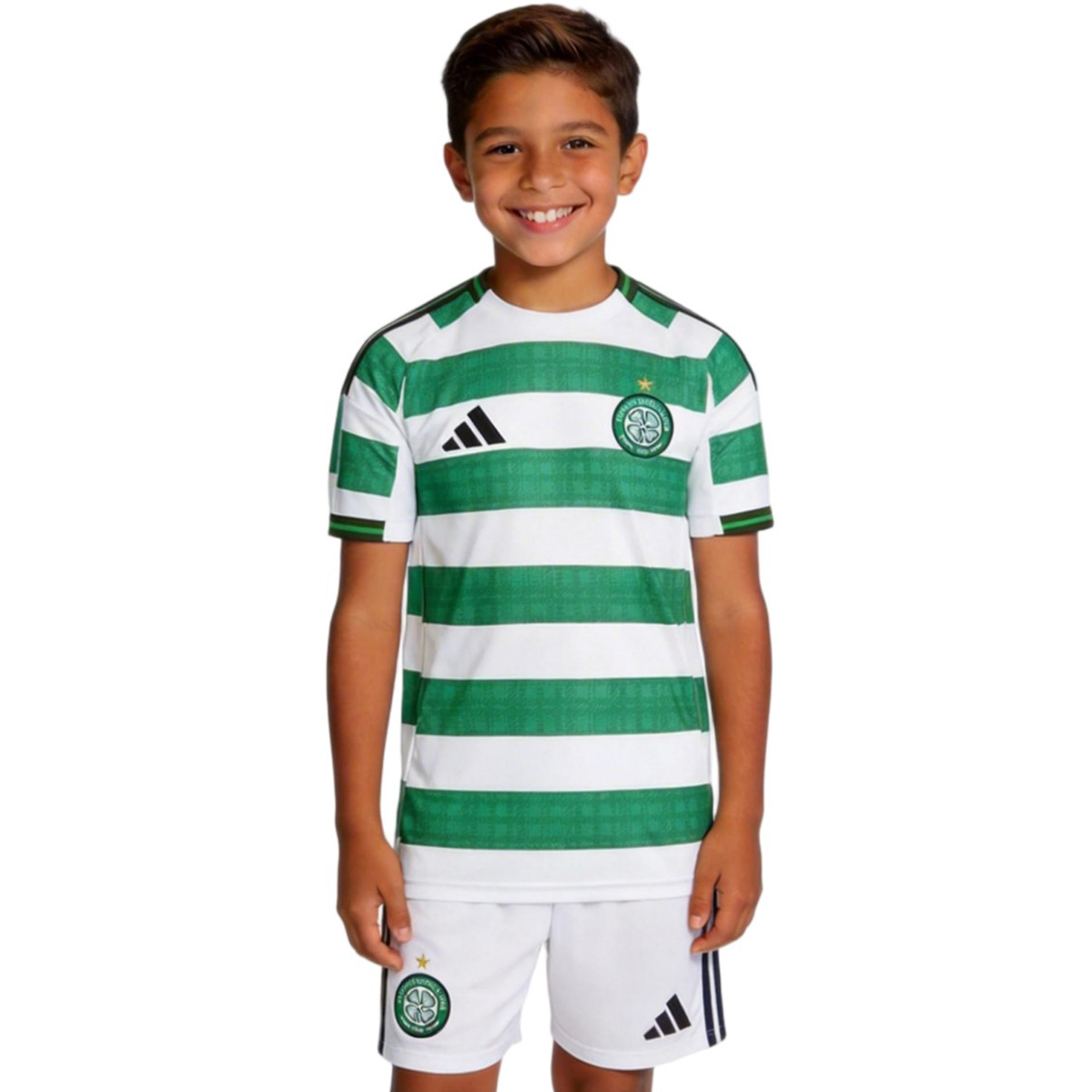 Kids Celtic Home Jersey Kit 2025/26 — Celtic Home 2025/26
