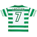 LARSSON #7 Retro Celtic Home Jersey 1997/99