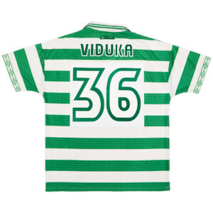 VIDUKA #36 Retro Celtic Home Jersey 1997/99 - Cancha Kits