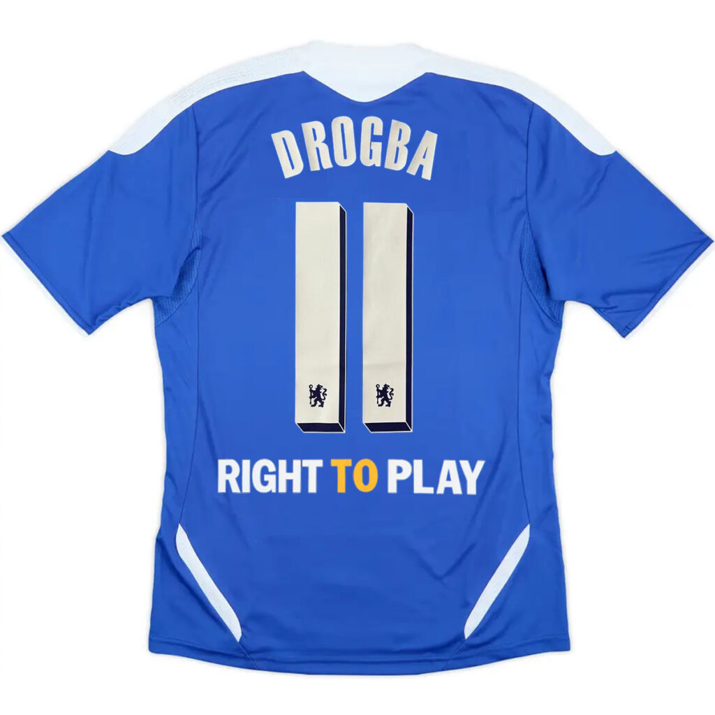 Drogba #11 Retro Chelsea UCL Final Home Jersey 2011/12 - Cancha Kits