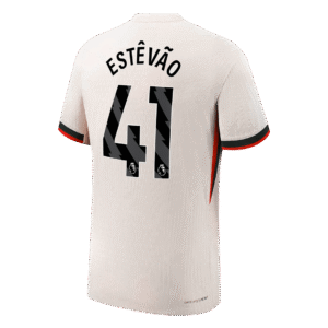 ESTÊVÃO #41 Chelsea Away Match Jersey Player Version 2025/26 - Cancha Kits