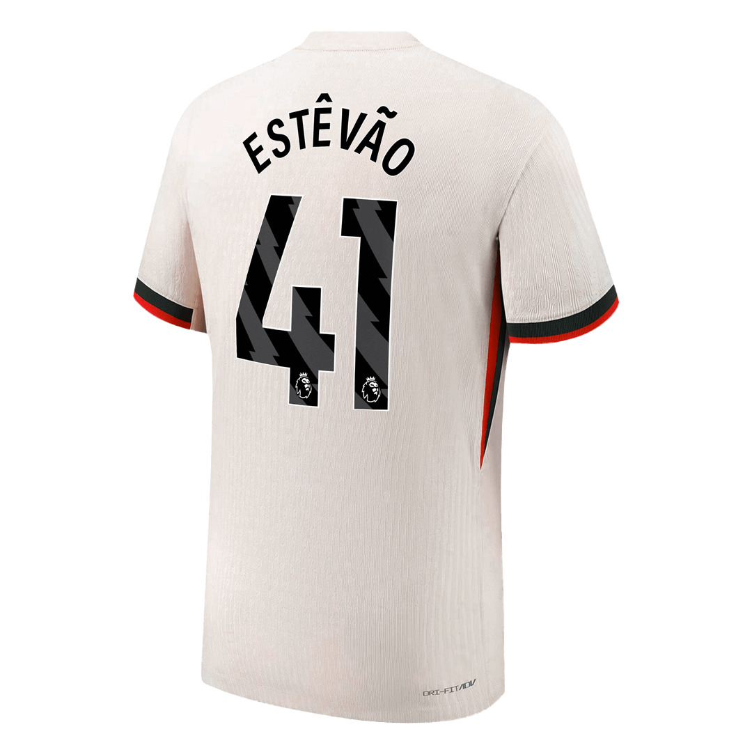 ESTÊVÃO #41 Chelsea Away Match Jersey Player Version 2025/26 — Chelsea Away 2025/26