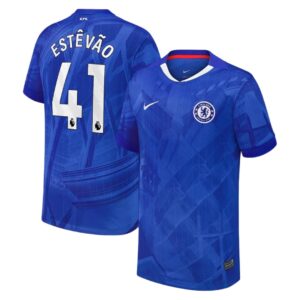 ESTÊVÃO #41 Chelsea Home Jersey 2025/26 - Cancha Kits