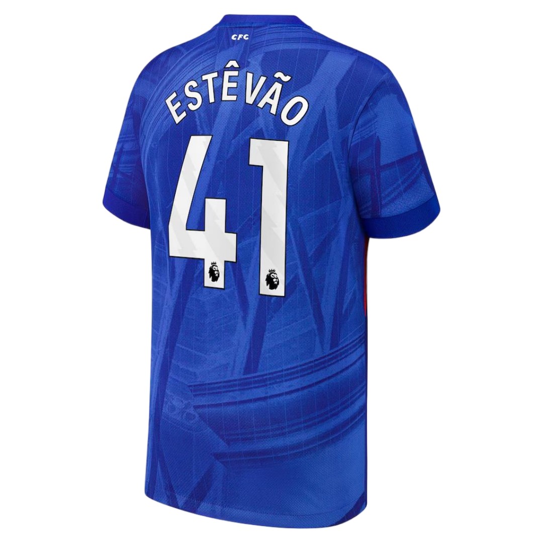 ESTÊVÃO #41 Chelsea Home Jersey 2025/26 — Chelsea Home 2025/26