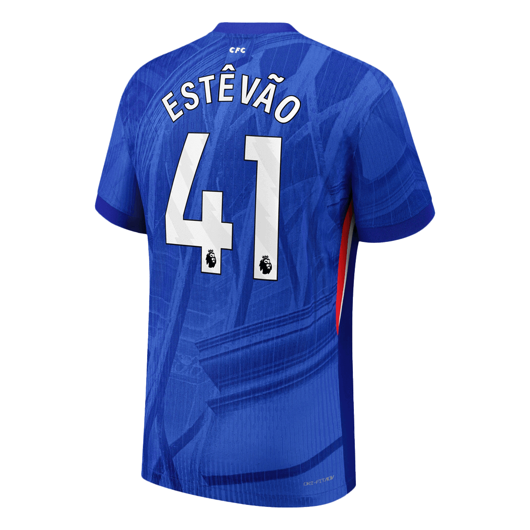 ESTÊVÃO #41 Chelsea Home Match Jersey Player Version 2025/26 — Chelsea Home 2025/26