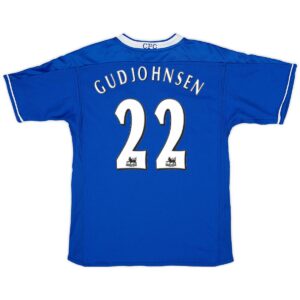 Gudjohnsen #22 Retro Chelsea Home Jersey 2003/05 - Cancha Kits