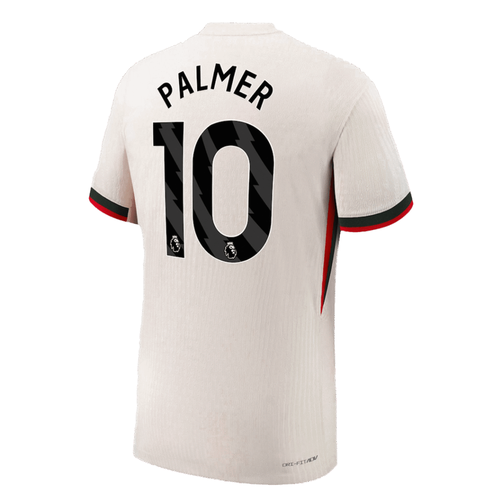 PALMER #10 Chelsea Away Match Jersey Player Version 2025/26 - Cancha Kits