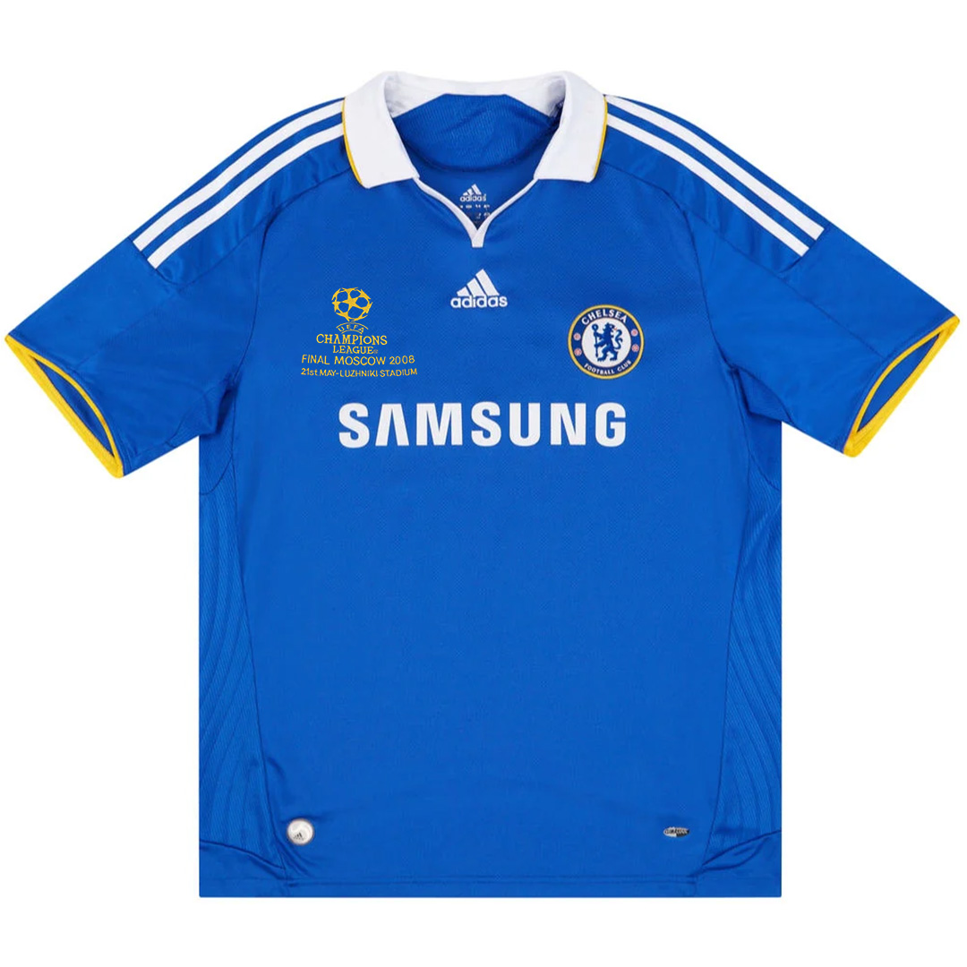 Retro Chelsea UCL Final Home Jersey 2008 — Chelsea Home 2008