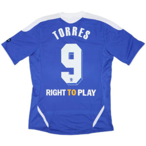 Torres #9 Retro Chelsea UCL Final Home Jersey 2011/12 - Cancha Kits