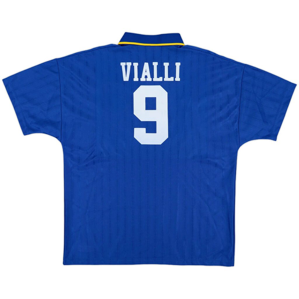 Vialli #9 Retro Chelsea Home Jersey 1995/97 - Cancha Kits