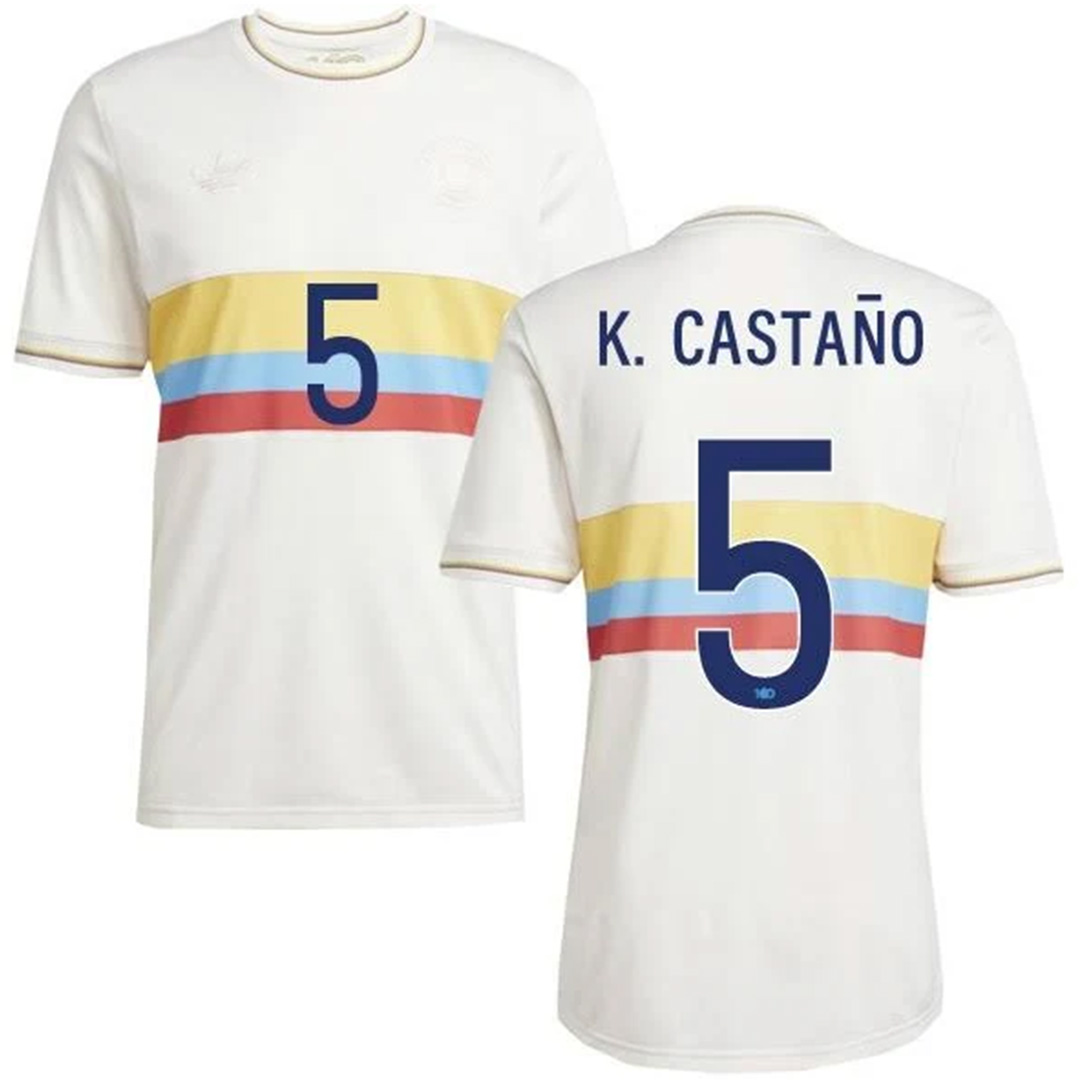 K. CASTAÑO #5 Colombia Centenary Collection Jersey — Colombia Other 2024