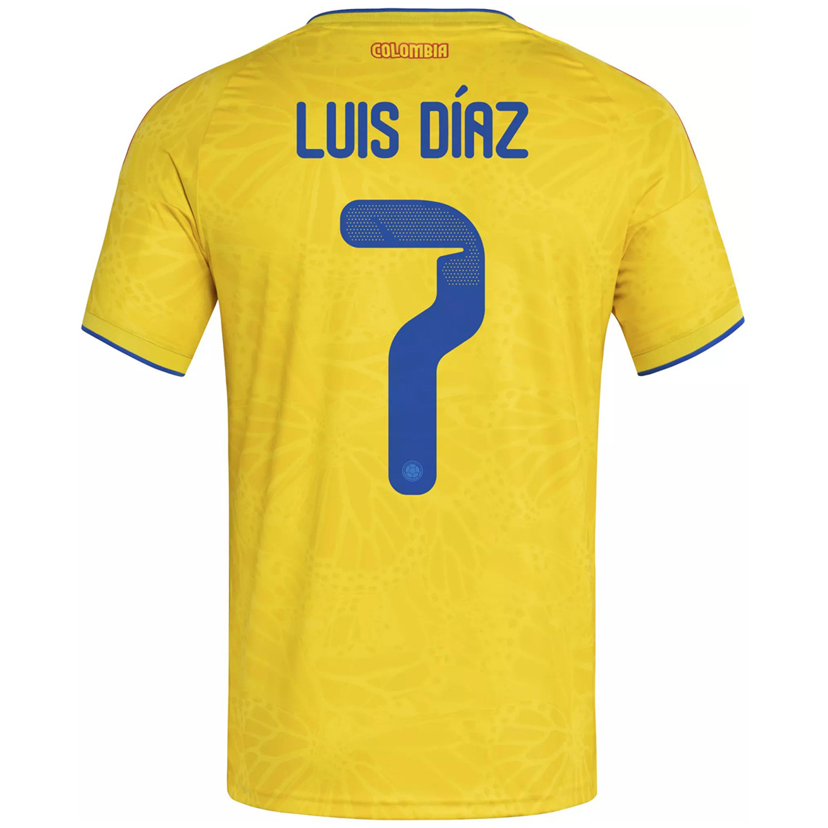 Luis Díaz #7 Colombia Home Jersey World Cup 2026 — Colombia Home 2026