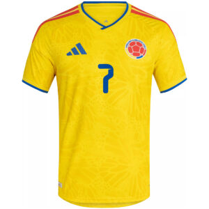 Luis Díaz #7 Colombia Home Match Jersey Player Version World Cup 2026 - Cancha Kits