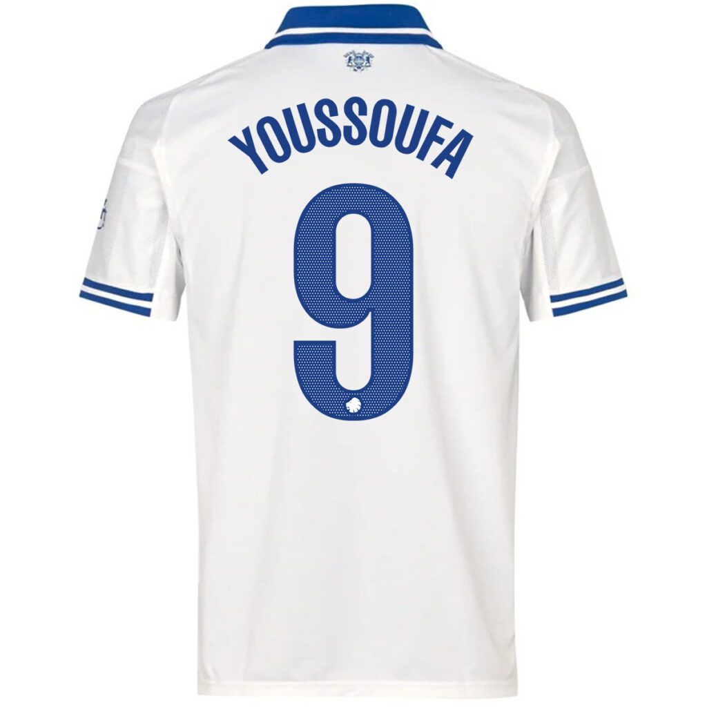 Youssoufa #9 FC Copenhagen Home Jersey 2025/26 - Cancha Kits
