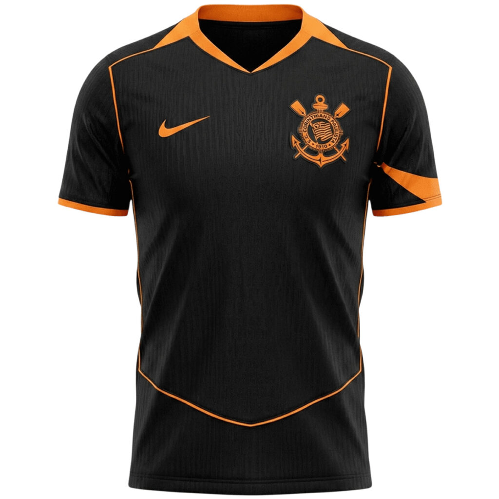 Corinthians Third Match Jersey Player Version 2025/26 - Cancha Kits