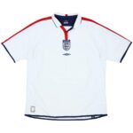 Retro England Home Jersey Euro Cup 2004