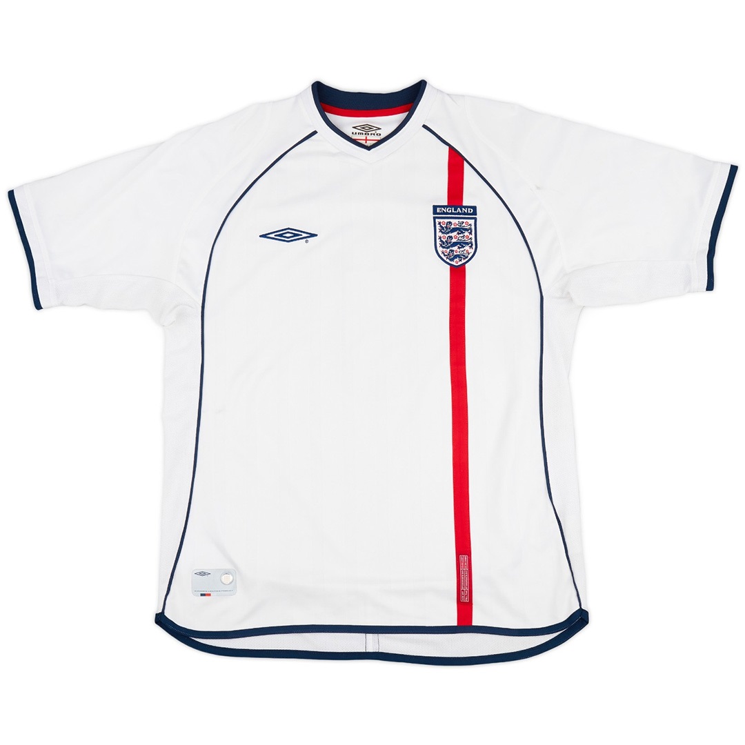 Retro England Home Jersey World Cup 2002 — England Home 2002