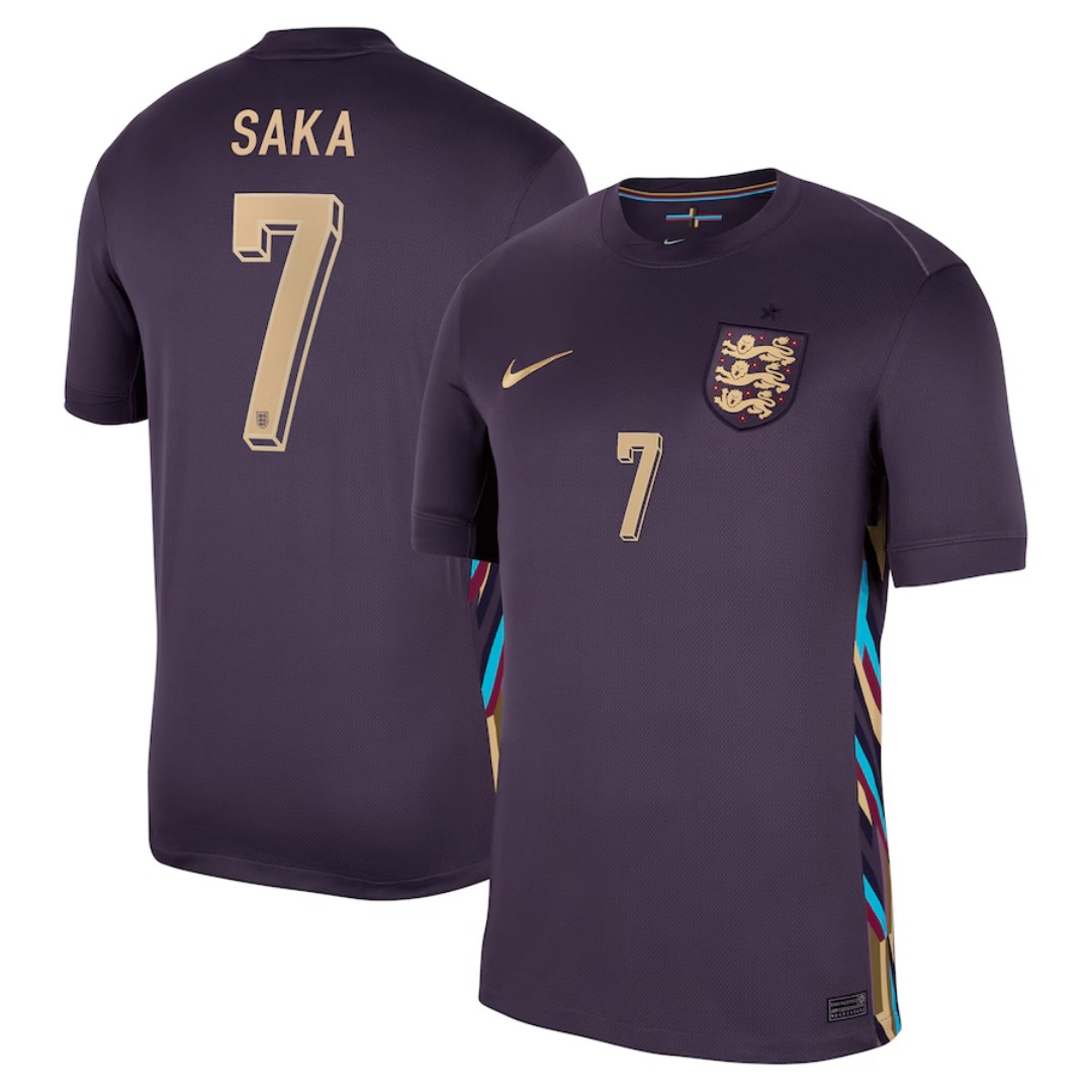 SAKA #7 England Away Jersey