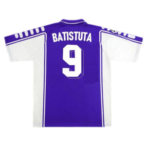 BATISTUTA #9 Fiorentina Home Jersey 1999/00 - Cancha Kits
