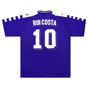 Rui Costa #10 Retro Fiorentina Home Jersey 1998/99 - Cancha Kits