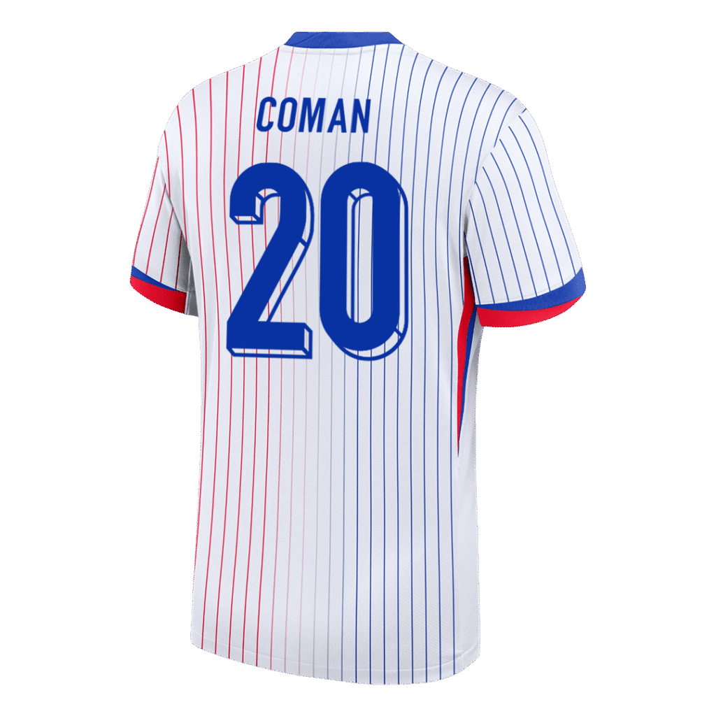 COMAN #20 France Away Jersey - Cancha Kits