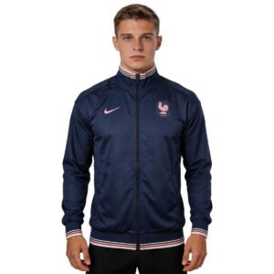 France Windbreaker Jacket Navy 2026 - Cancha Kits
