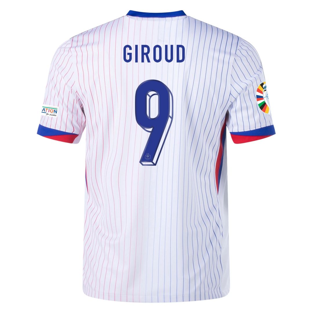 GIROUD #9 France Away Jersey Euro — France Away 2024