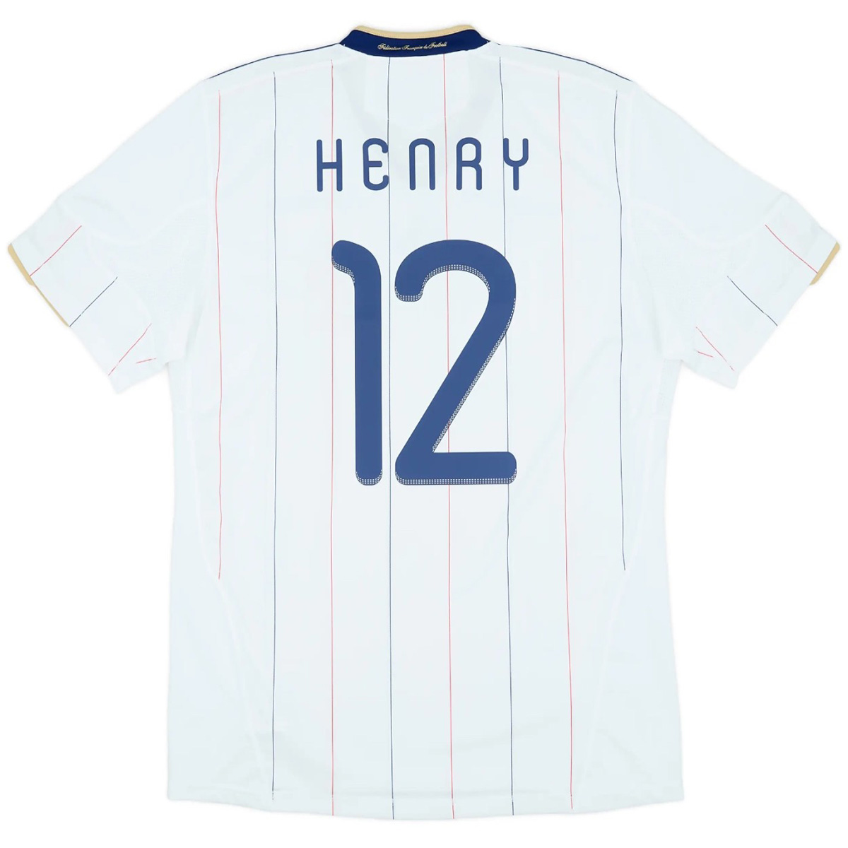 HENRY #12 Retro France Away Jersey World Cup 2010 — France Away 2010