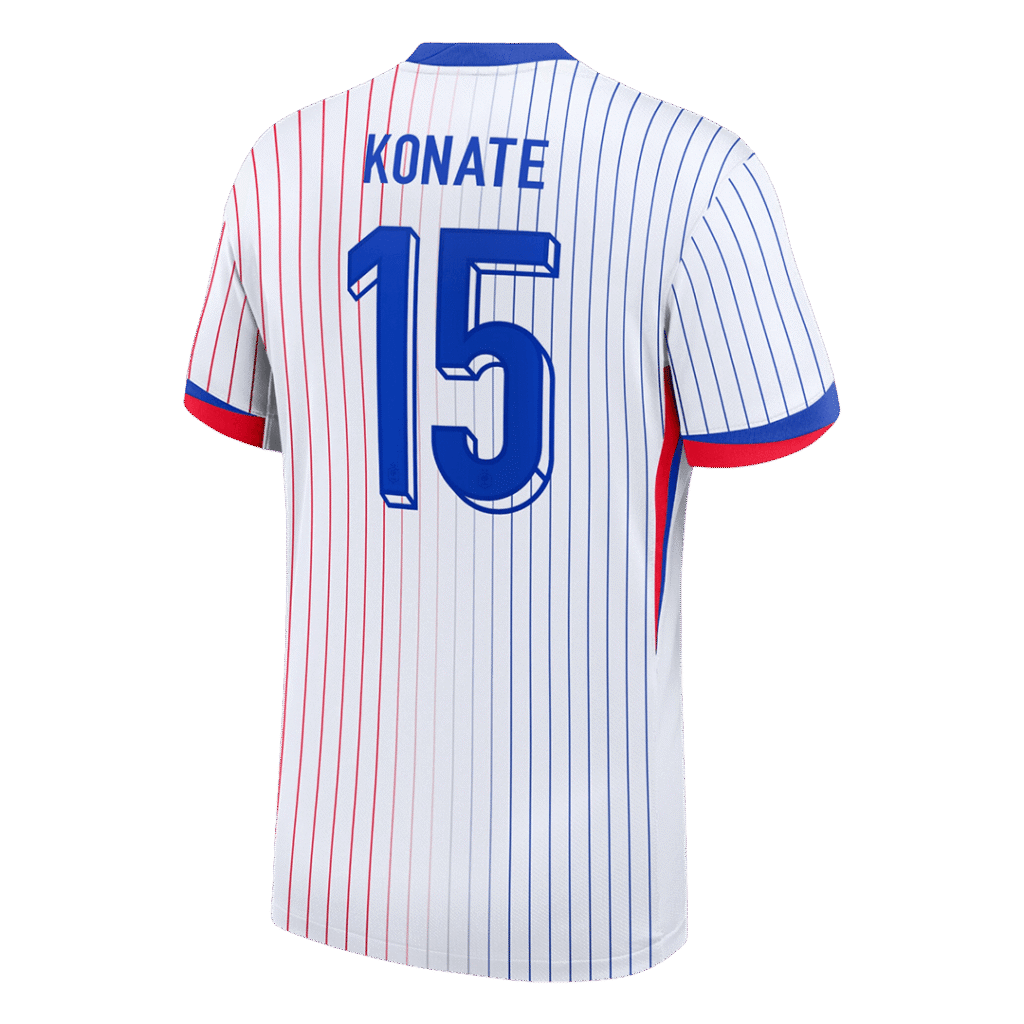 KONATE #15 France Away Jersey - Cancha Kits