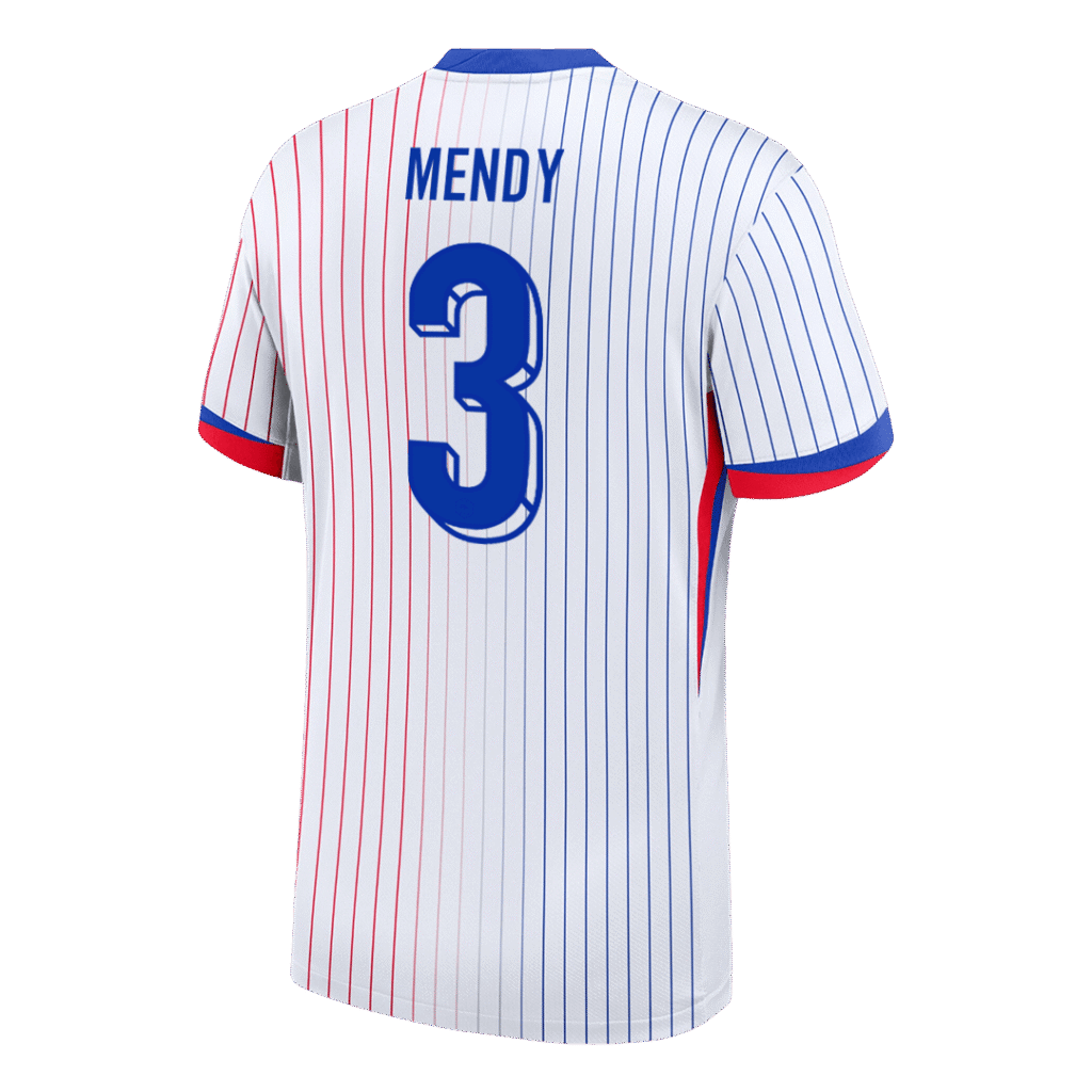 MENDY #3 France Away Jersey - Cancha Kits