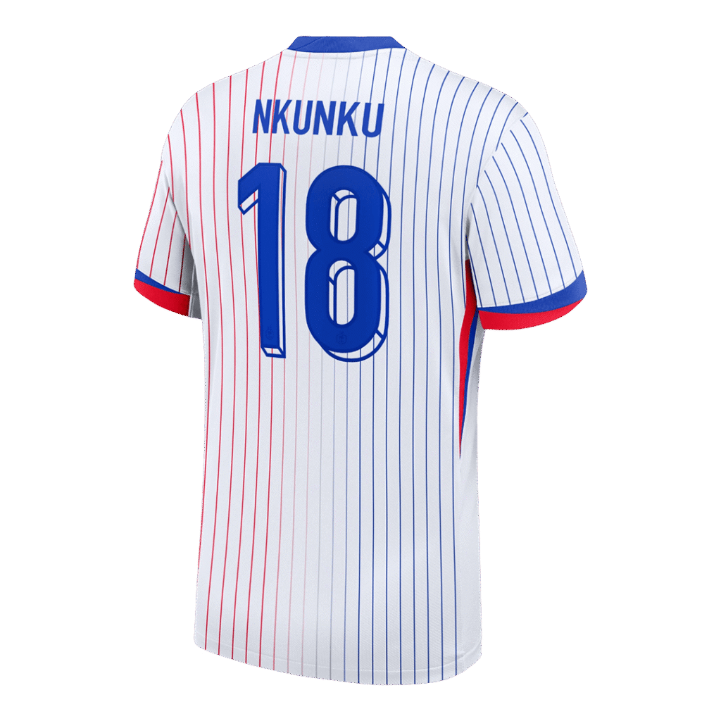 NKUNKU #18 France Away Jersey - Cancha Kits