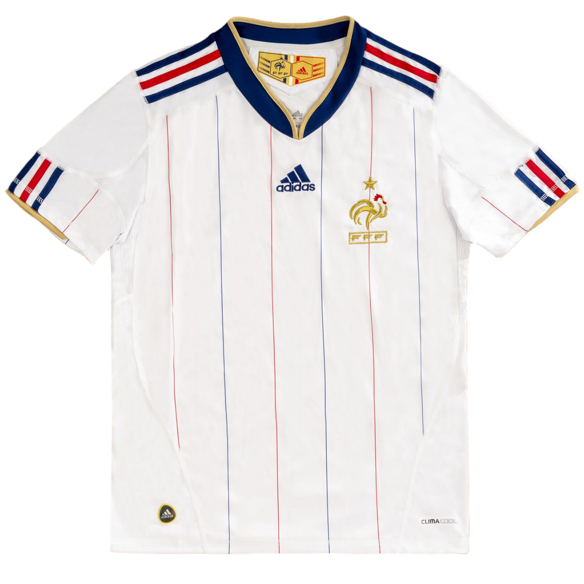 Retro France Away Jersey World Cup 2010 — France Away 2010