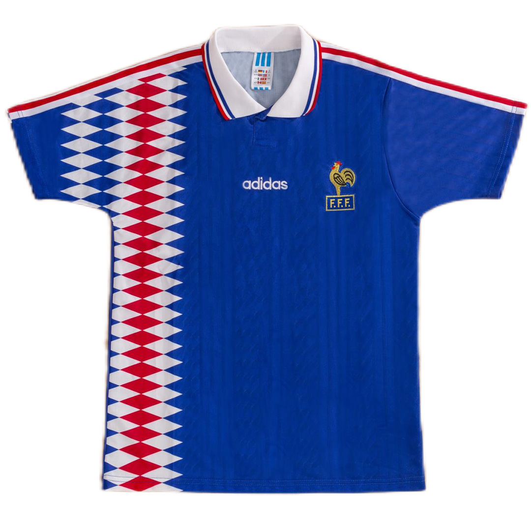 Retro France Home Jersey 1994 — France Home 1994