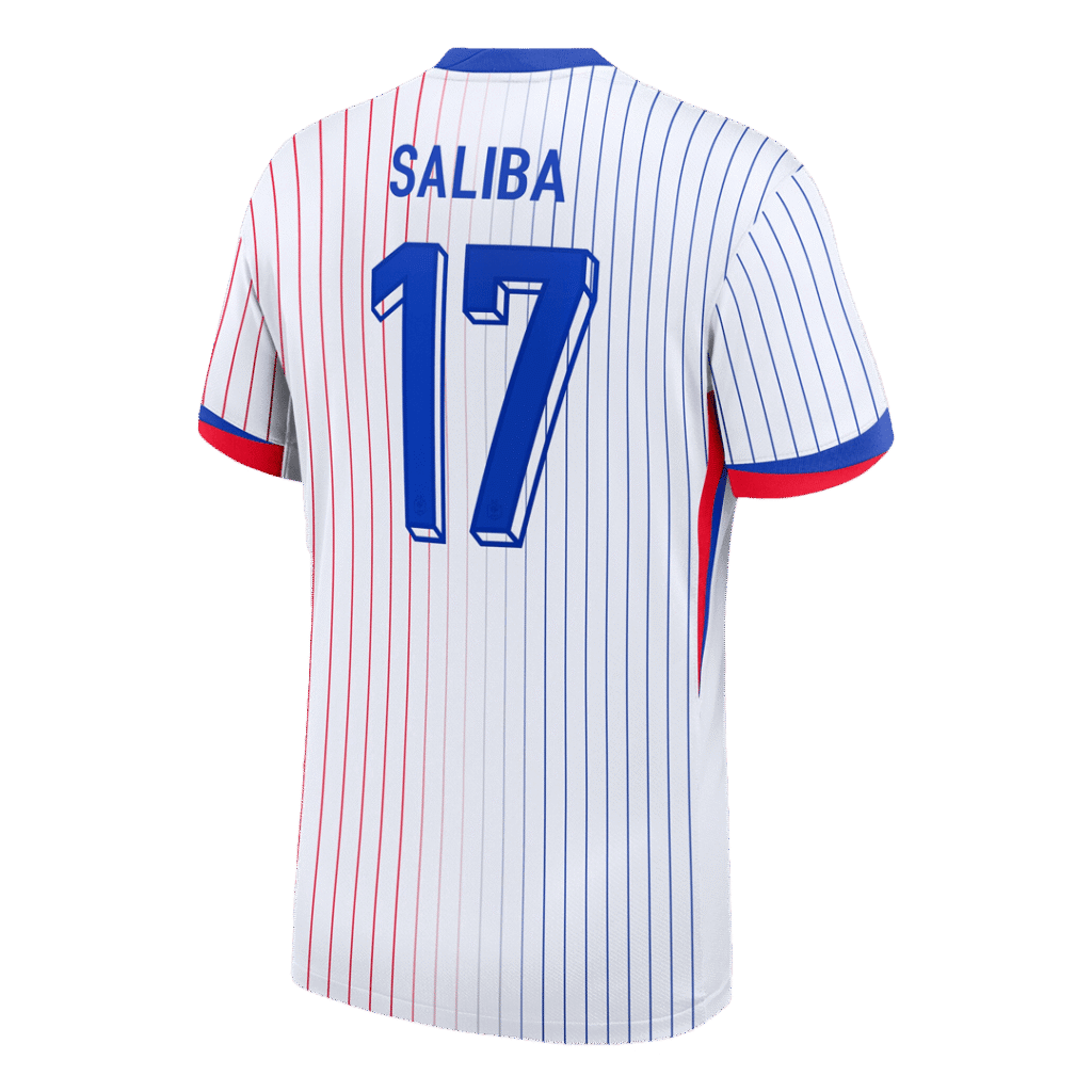 SALIBA #17 France Away Jersey - Cancha Kits