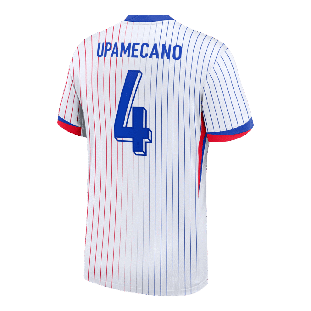 UPAMECANO #4 France Away Jersey - Cancha Kits