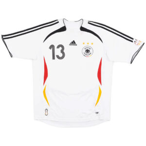 BALLACK #13 Retro Germany Home Jersey World Cup 2006 - Cancha Kits