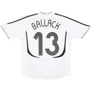 BALLACK #13 Retro Germany Home Jersey World Cup 2006 - Cancha Kits