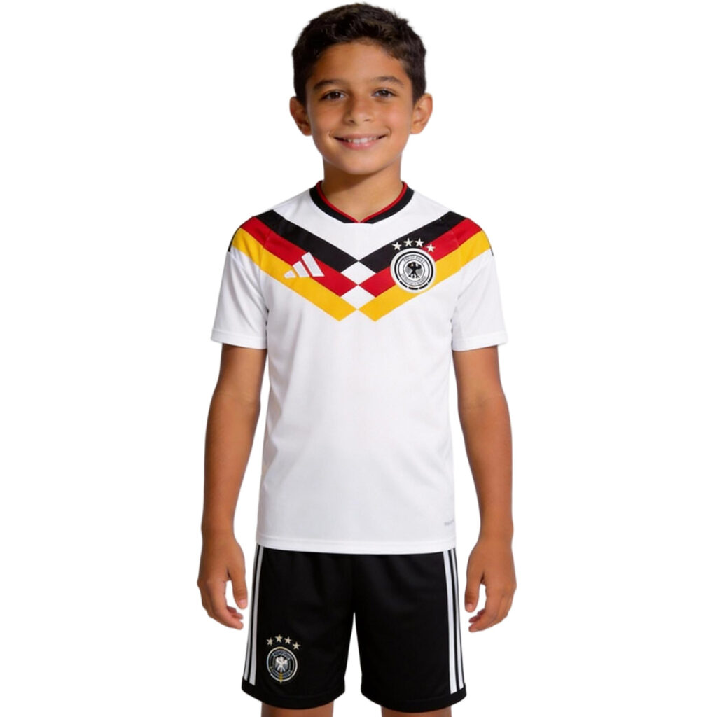 Kids Germany Home Jersey Kit World Cup 2026 - Cancha Kits