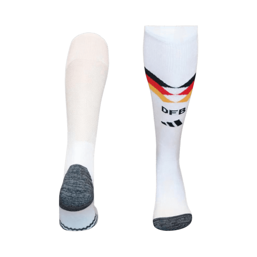 Kids Germany Home Soccer Socks – White 2026 - Cancha Kits