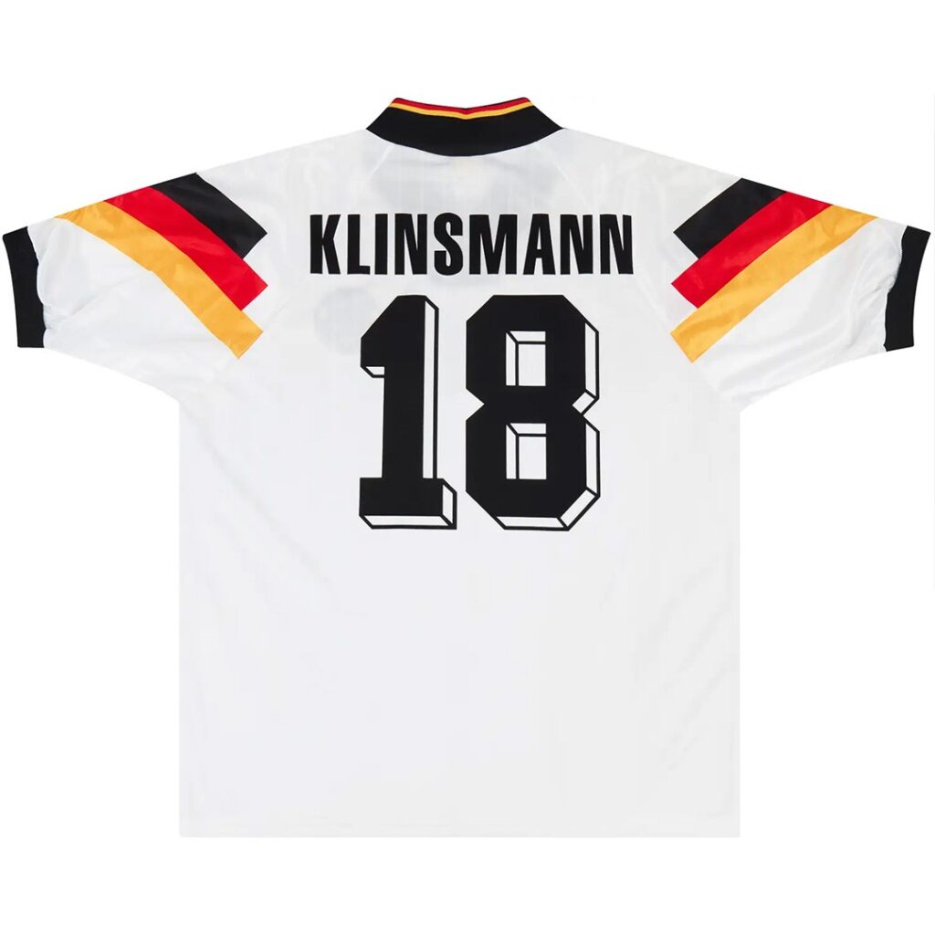 KLINSMANN #18 Retro Germany Home Jersey 1992 - Cancha Kits