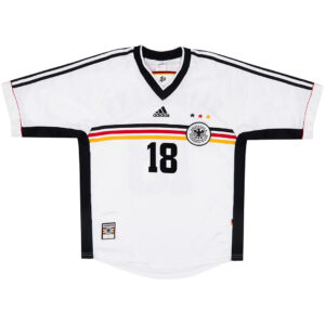 KLINSMANN #18 Retro Germany Home Jersey 1998 - Cancha Kits