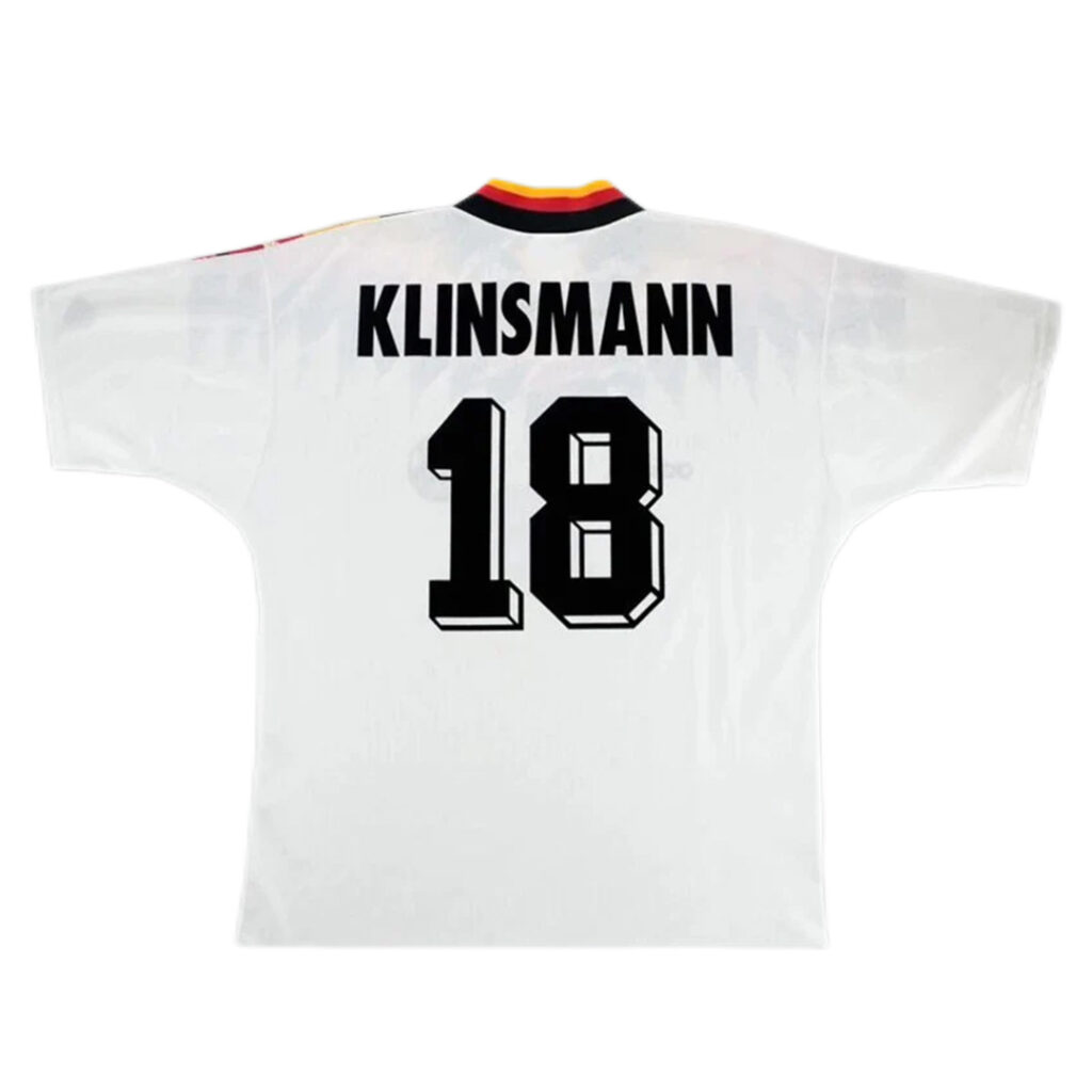 KLINSMANN #18 Retro Germany Jersey Home 1994 - Cancha Kits