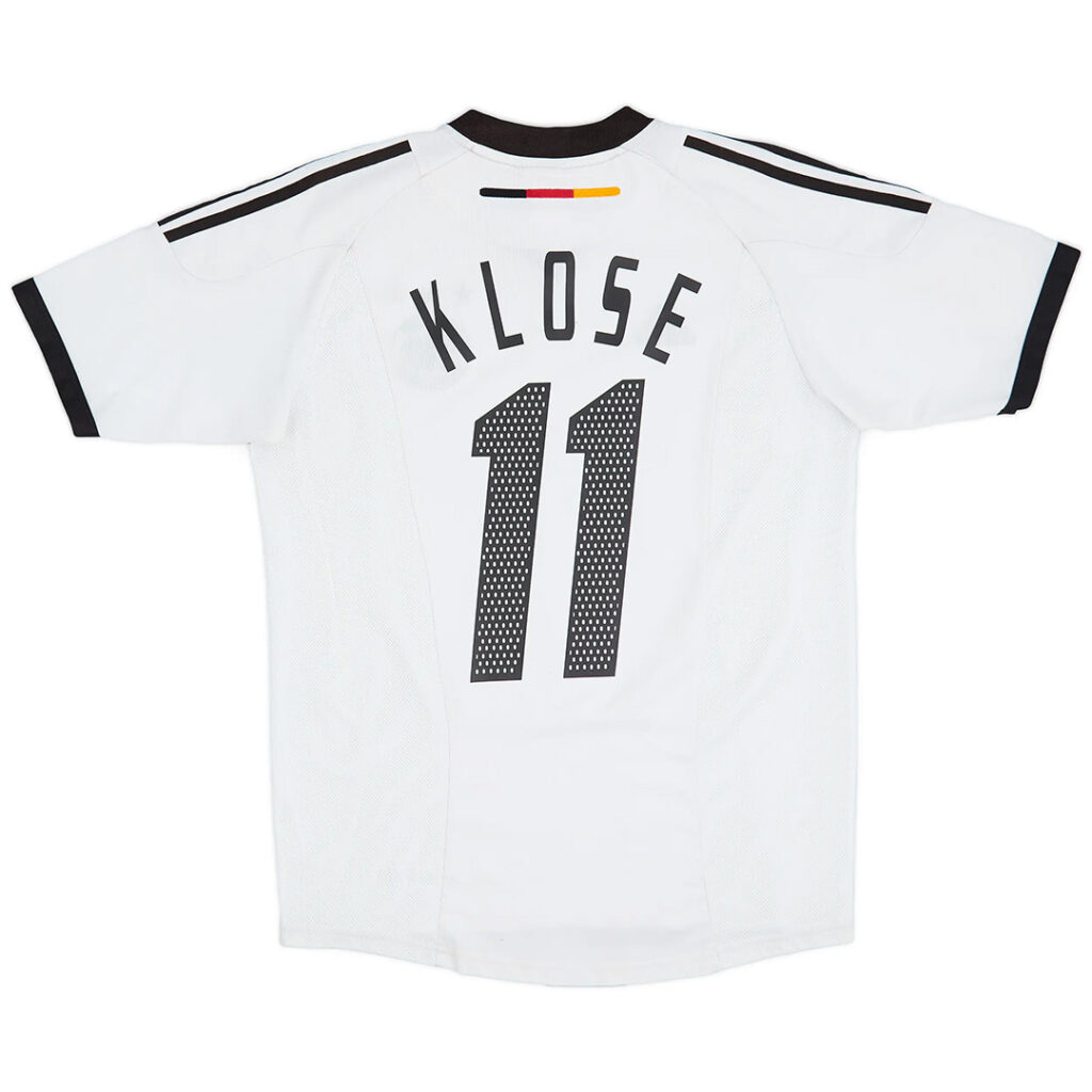 KLOSE #11 Retro Germany Home Jersey World Cup 2002 - Cancha Kits