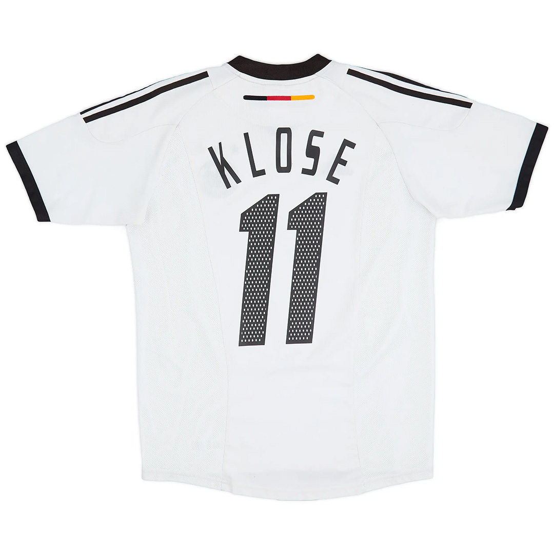 KLOSE #11 Retro Germany Home Jersey World Cup 2002 — Germany Home 2002