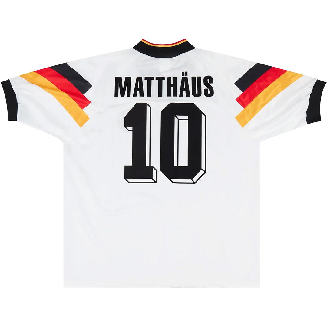 MATTHÄUS #10 Retro Germany Home Jersey 1992 — Germany Home 1992
