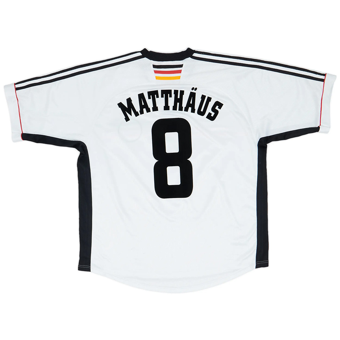 MATTHÄUS #8 Retro Germany Home Jersey 1998 — Germany Home 1998