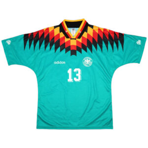 Völler #13 Retro Germany Away Jersey 1994 - Cancha Kits