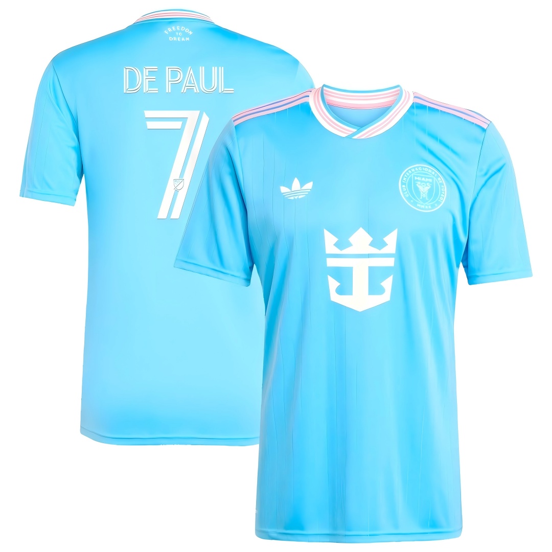 DE PAUL #7 Inter Miami Third Jersey 2025 — Inter Miami Third Away 2025
